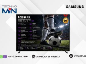Televizor Samsung QE50Q60AAUXXH, 50" 4K QLED HDR, Tizen Smart TV