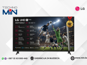 Televizor LG 50UP75003LF, 50" 4K UHD Direct LED, webOS (Smart TV)