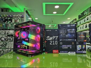 Gaming PC AMD Ryzen 7 5700X /16GB/RX 7600 8GB/SSD 2TB
