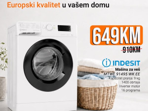 Indesit veš mašina MTWE 91495 WK EE