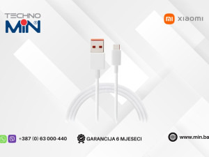 Xiaomi Mi originalni kabal USB-A na Type-C 6A 120W 1m BHR4915CN