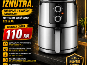 Friteza na vrući zrak  AirFryer Kumtel HAF-07 1800W 7L