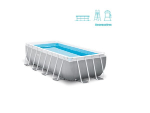 INTEX bazen sa pumpom 488x244x107 cm Prism Frame