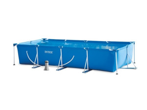 INTEX bazen metalni okvir 4,5x2,2x0,84m sa pumpom