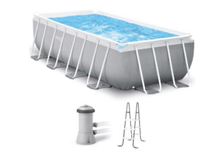 INTEX bazen pravougaoni 4x2x1,22m Prism Frame