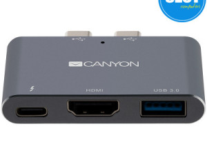 USB-C HUB Port Replikator CNS-TDS01DG CANYON DS-1