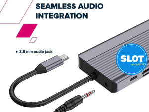 CANYON hub DS-16 13in1 4k USB-C Grey CNS-TDS16
