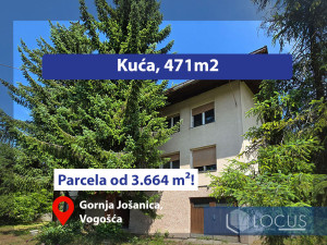 LOCUS: Kuća na parcel 3.664m2 u blizini centra, Vogošća
