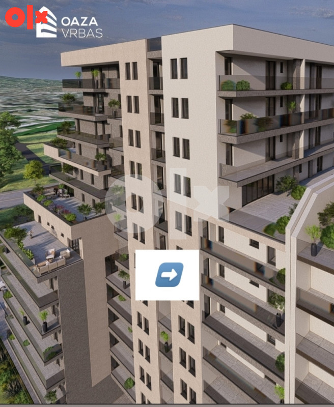 Oaza Vrbas.Novi Borik-Stanovi i apartmani Banja Luka