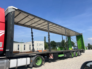 KRONE mega prikolica komplet nadogradnja sirenje zadnjih stubova
