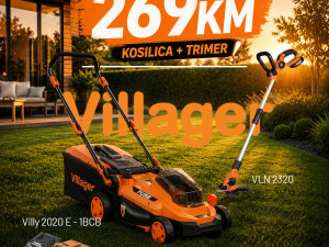 Villager aku kosačica kosilica Villy 2020E - 1BCB + trimer