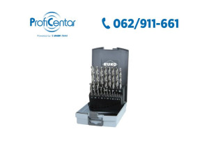Ruko  Set spiralnih burgija HSS DIN 338, 19 kom 110 mm