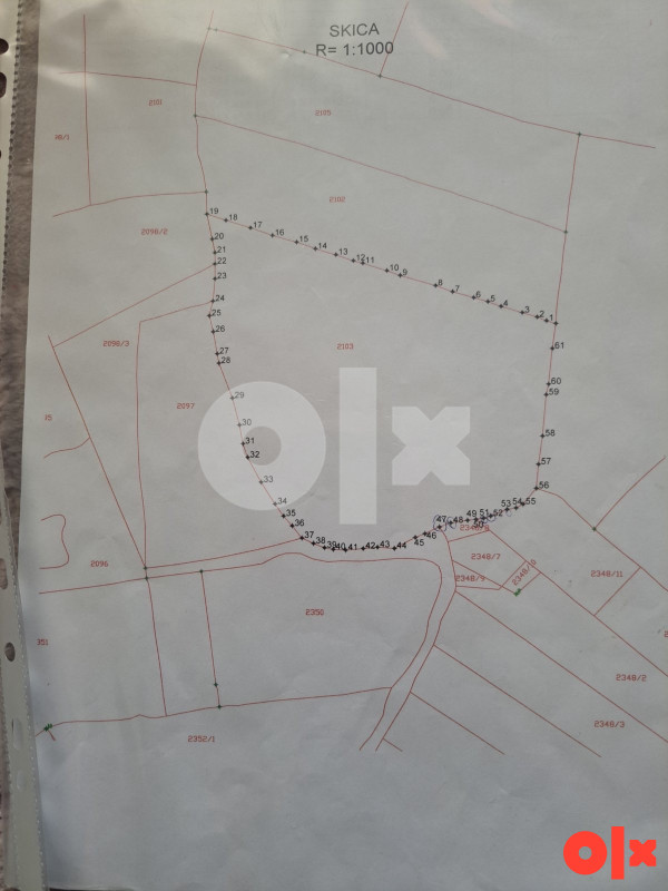 Zemljište Lukavac | 8285m2 - pristupni put | 1/1 | kod PGL 3