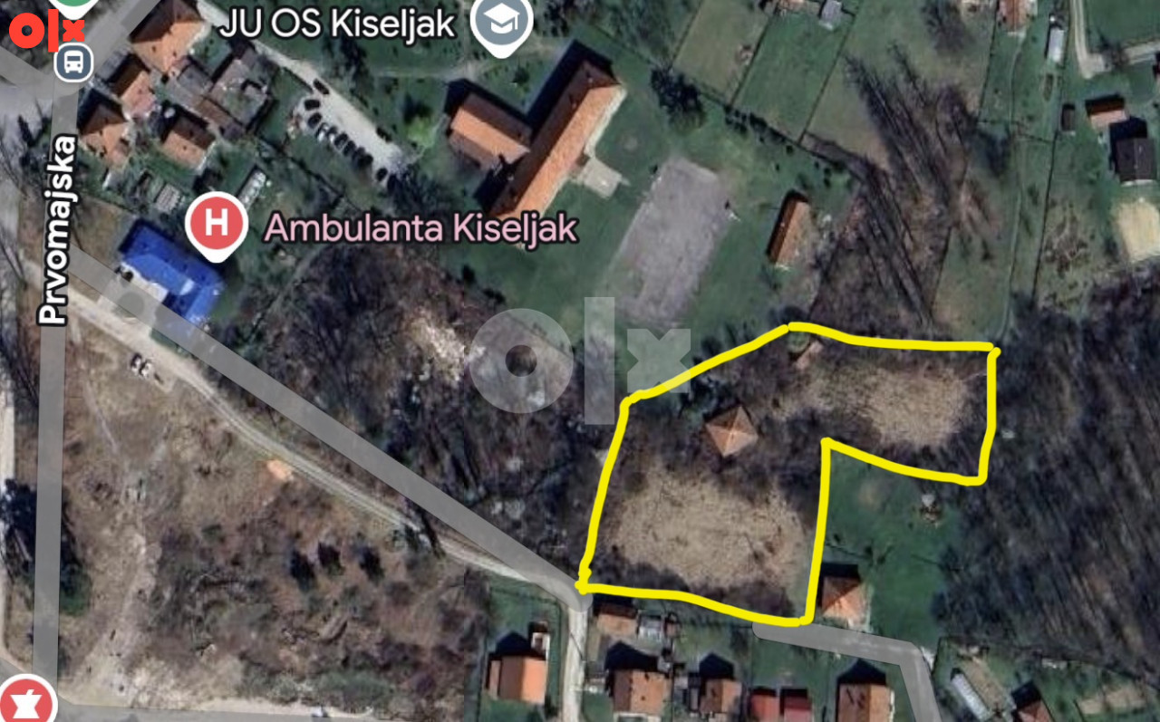 Zemljište sa kućom Kiseljak | 4800m2 | svi priključci + bunar
