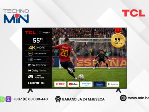 Televizor TCL 55P7K (2025) 55" 4K UHD QLED, Google TV (Smart TV)