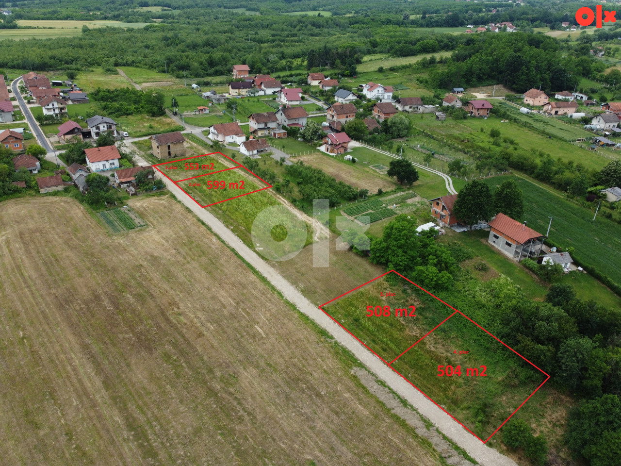 Prodaju se četiri placa - Jablan