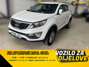 DIJELOVI KIA SPORTAGE 1.7 CRDI 2013 85KW MJENJAC MOTOR D4FD
