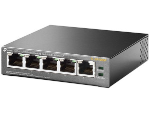 TP-Link TL-SF1005P 5-Port 10/100Mbps Desktop Switch with 4-Port