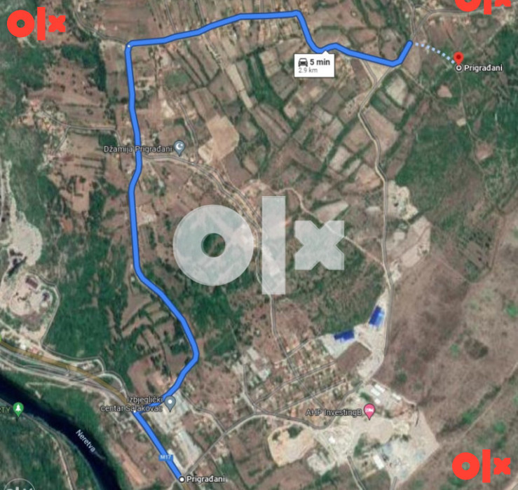 Zemljište Prigrađani, Mostar 772m2 3