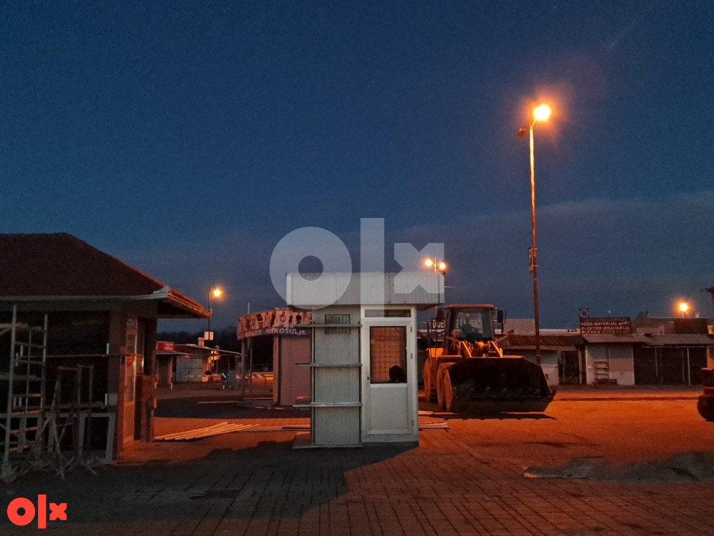 Kiosk limeni kontener