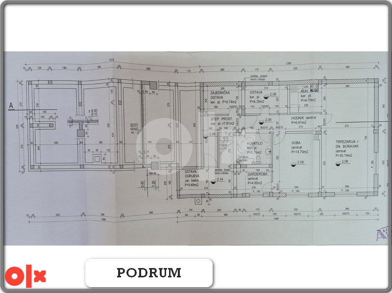 Poslovno-stambeni objekat, kuća, plac, Lazarevo Banjaluka 425m2 2