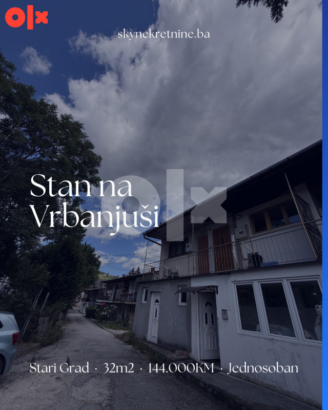 Stan Stari Grad, 32m2, Vrbanjuša I SKY NEKRETNINE