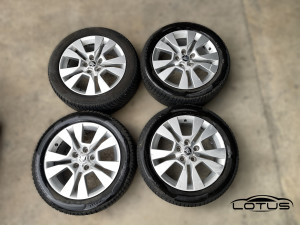 Aluminijske felge sa gumama VW SKODA 5x112 225 50 r17