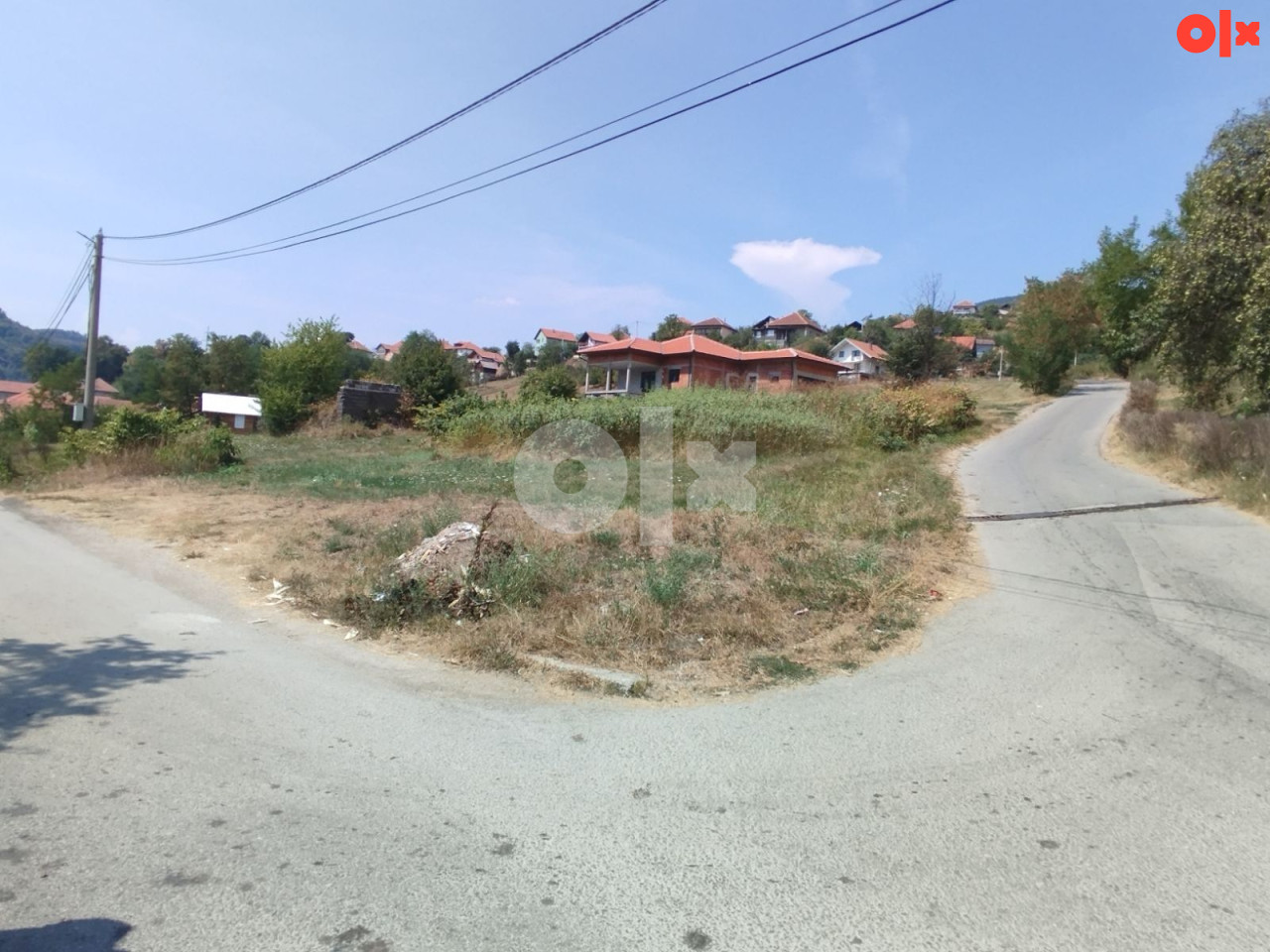Zemljište Kakanj 741m2 asfalt 2 strane 60 m front