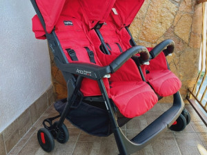 DJECIJA KOLICA ZA BLIZANCE dupla PEG PEREGO ARIA SHOPPER kao NOVA