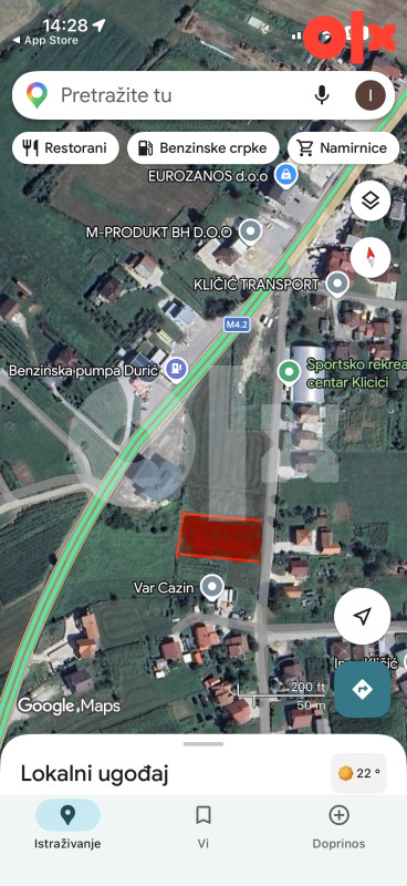 Zemljište na prodaju