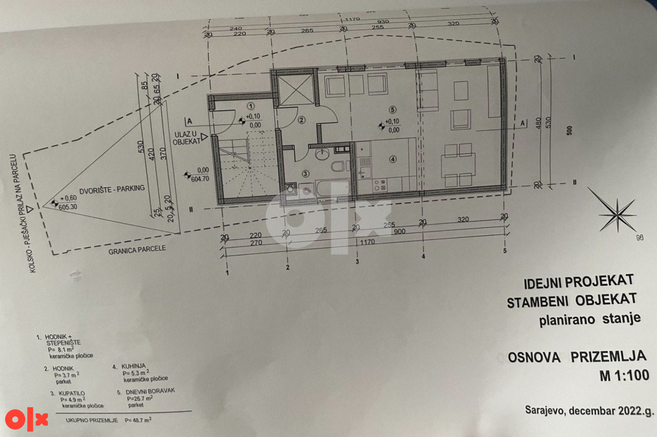 GRUNT - Parcela sa objektom Sarajevo - Stari Grad – pohled 4