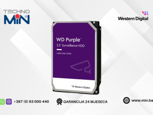 Western Digital 1TB Purple Surveillance HDD 3.5" WD10PURZ