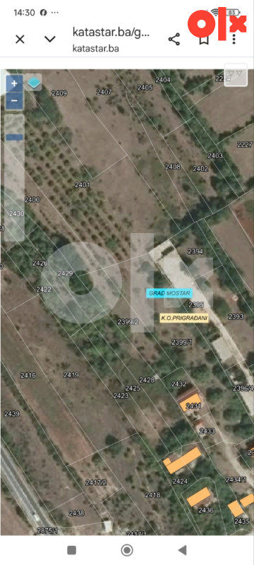 Zemljište Salakovac Prigrađani Mostar 4