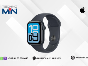 Apple Watch SE 3 GPS 44mm Midnight Aluminum Case Midnight Sport