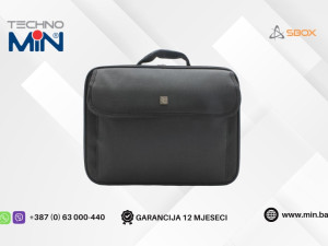 SBOX torba za laptop 17.3" NSS-88120 Wall Street, Crna