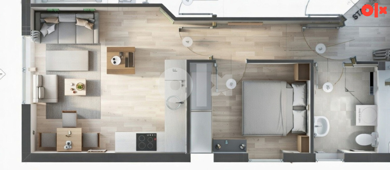 Novogradnja Solina Stanovi 29-65m2+parking gratis 2