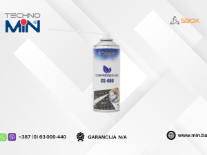 SBOX komprimovani vazduh za čišćenje CS-400 400ml