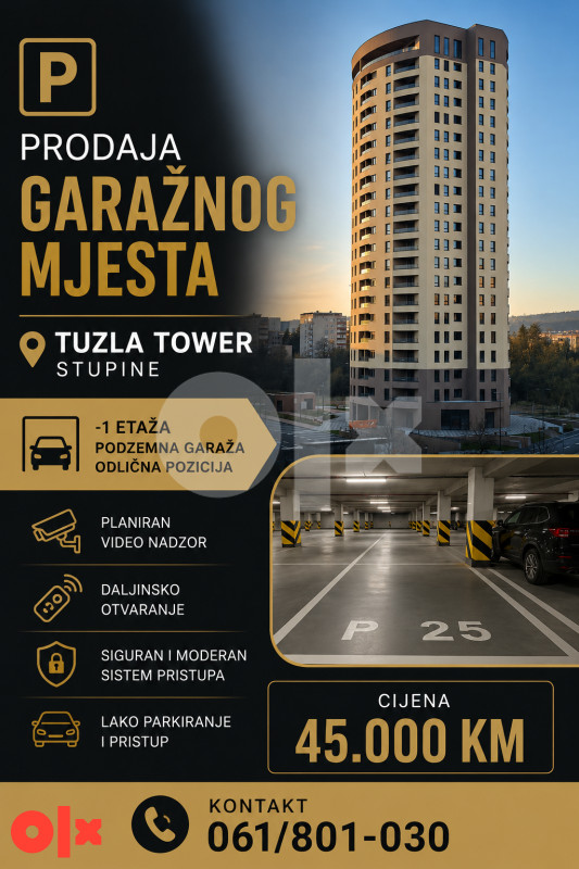 Garaža Tuzla 13m2 2