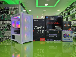 Gaming PC Ryzen 5 5500 /16GB/RX7600 8GB/SSD 500GB