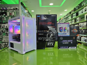 Gaming PC Ryzen 5 5500 /16GB/RTX 2060 Super 8GB/SSD 500GB