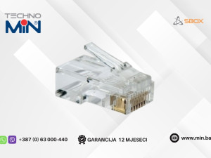 SBOX UTP CAT5e RJ45 mrežni konektori 100 komada