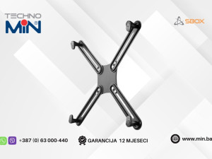 SBOX adapter za monitore NON VESA nosač Crni