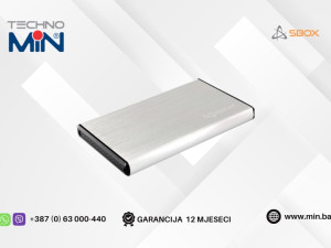 SBOX eksterno kuciste za HDD 2.5" HDC 2562 USB 3.0, Bijelo