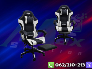 MAX Gaming Stolica Crno-Bijela