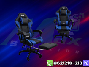 MAX Gaming stolica Crno-Plava