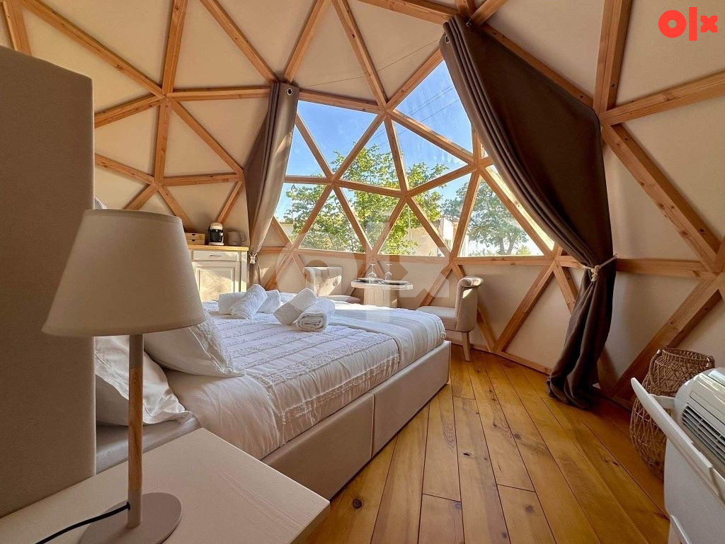 Drvena kupola glamping vikendica 2