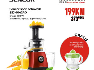 Sencor sokovnik SSJ 4042RD
