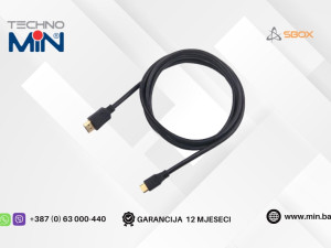 SBOX HDMI-HDMI 2.0 kabal M/M 4K, 10m