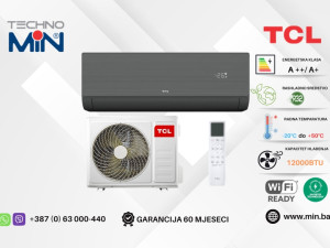TCL SaveIN Black Inverter klima TAC-12CHSD/ZG41IHB 12-ka 3.4kW