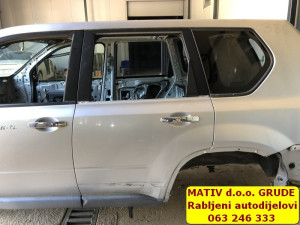 Vrata zadnja LIJEVA Nissan X-Trail 2008